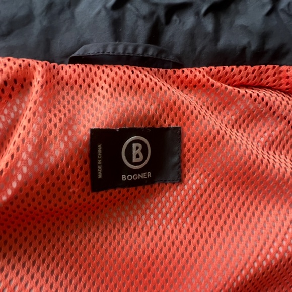 Vintage Bogner Ski Jacket Shell Black Fitted. Size 8 - Picture 9 of 11